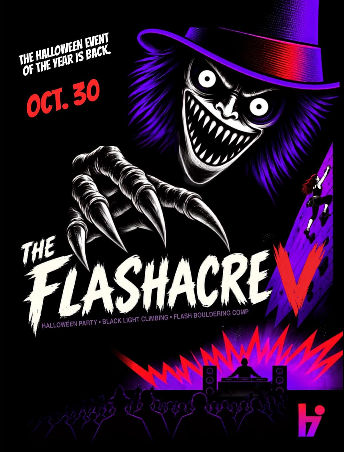 Flyer for HiClimb