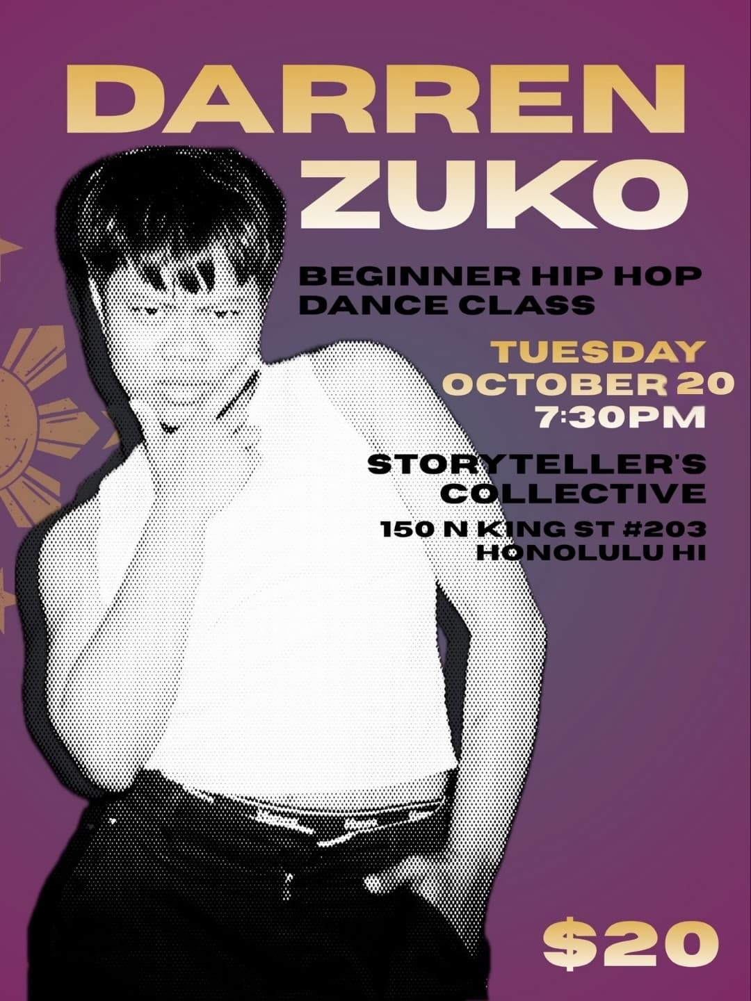 Flyer for Storyteller's Collective