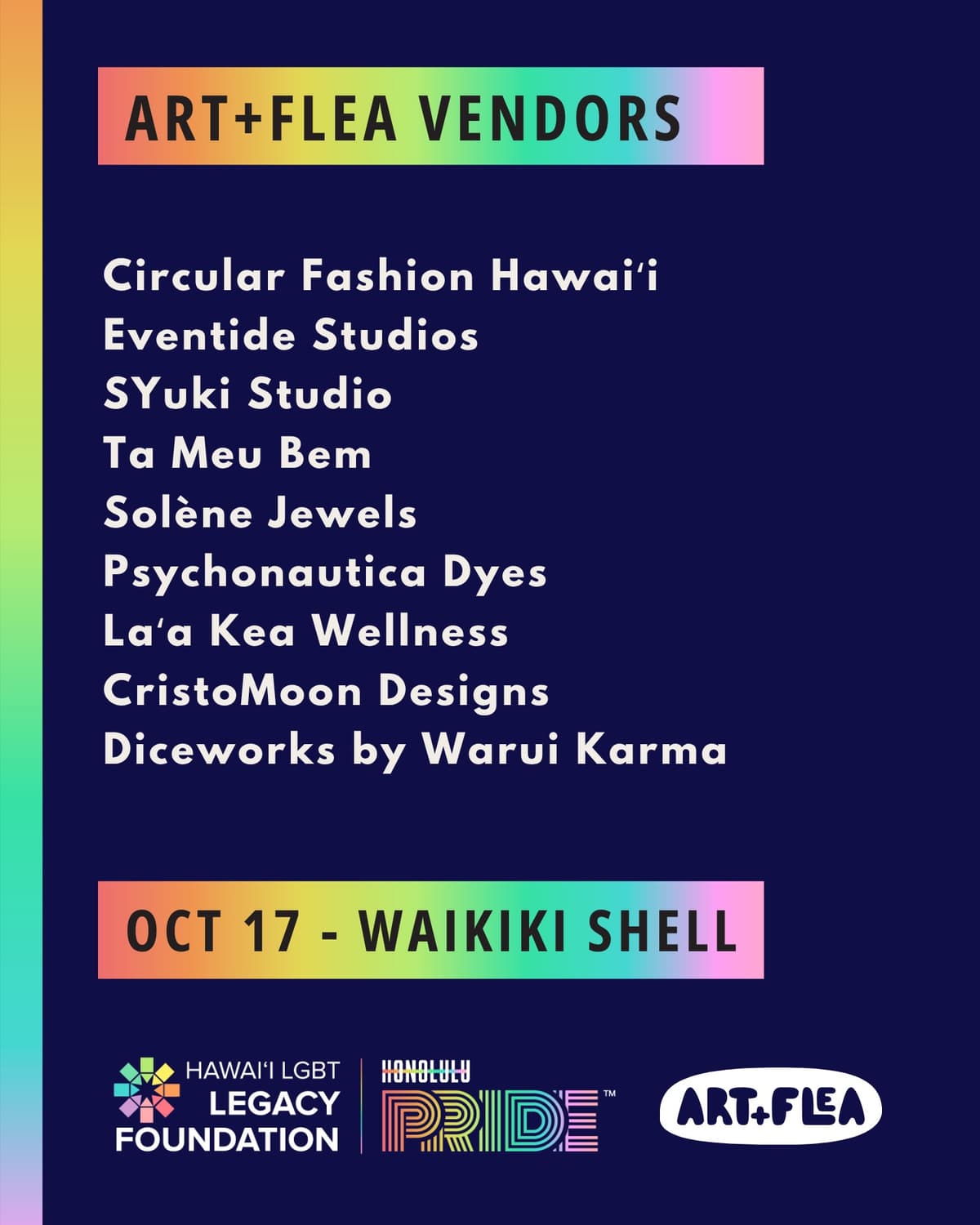Flyer for Waikiki Shell