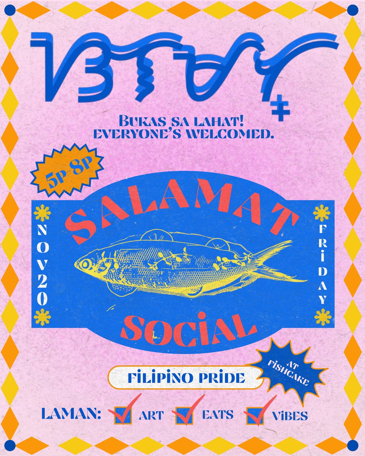 Flyer for fishcake