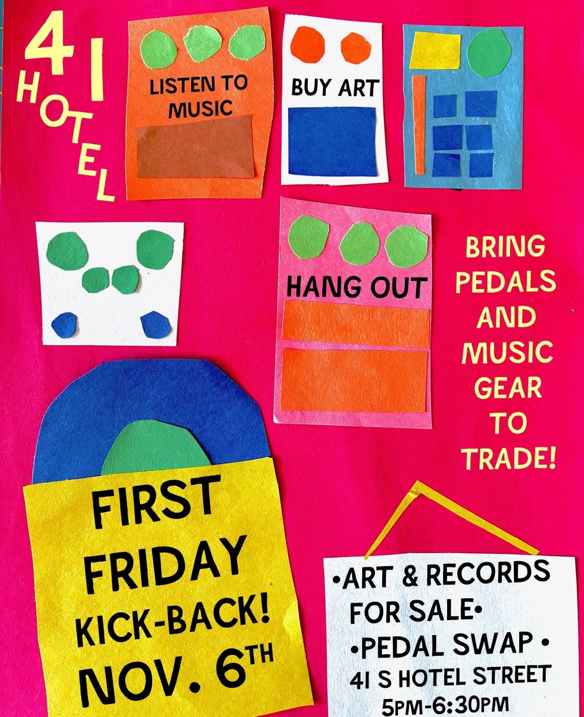 Flyer for 41 S Hotel