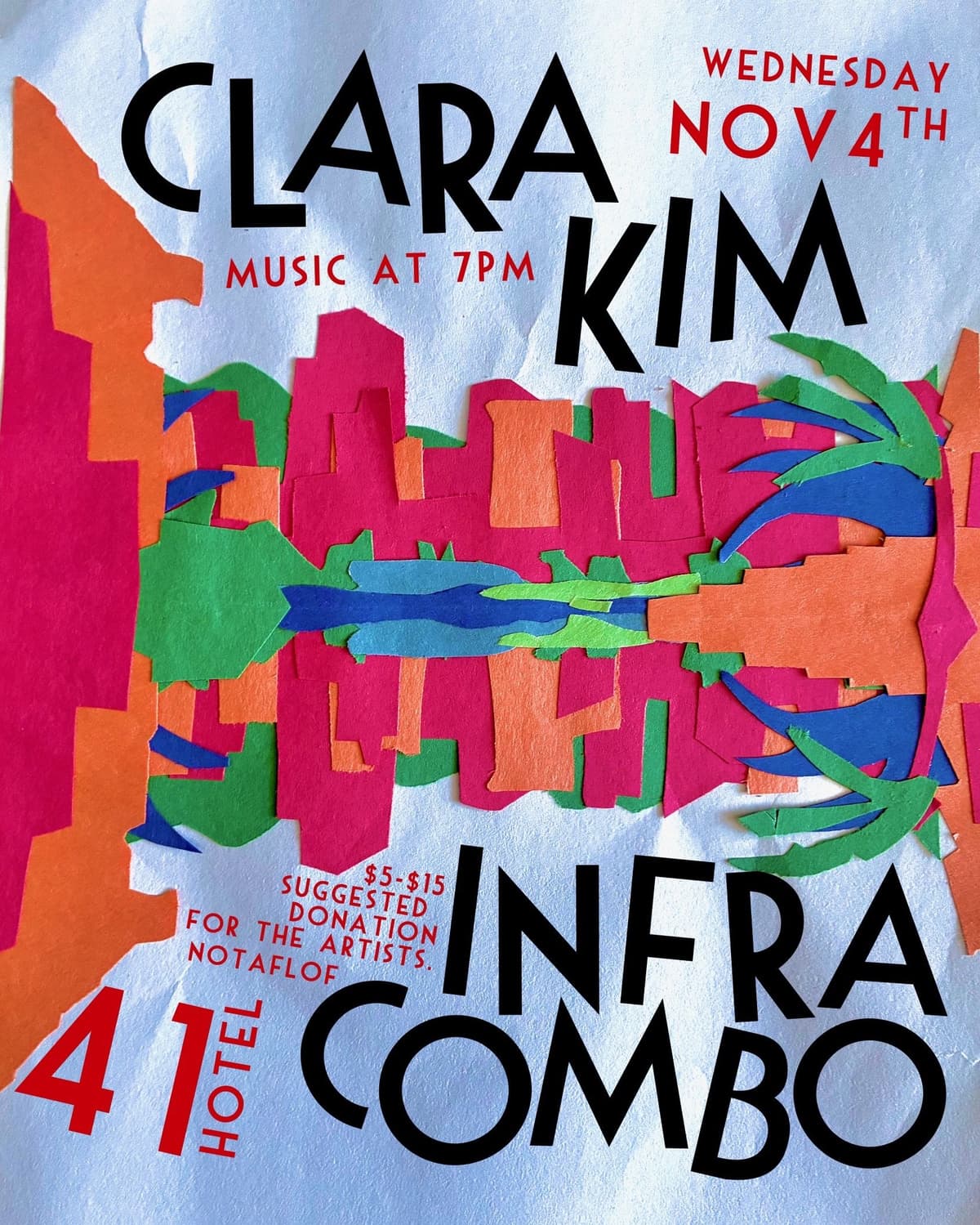 Flyer for 41 S Hotel