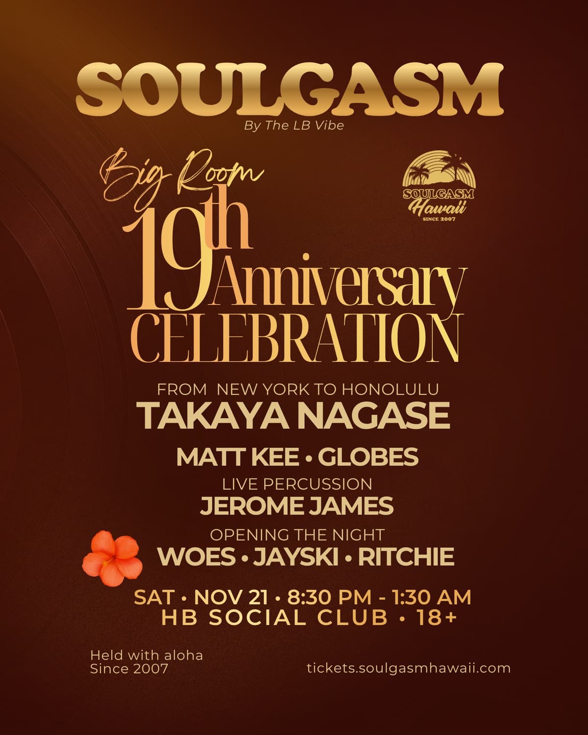 Flyer for HB Social Club