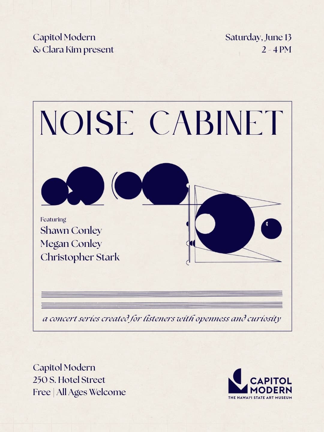 Flyer for Capitol Modern