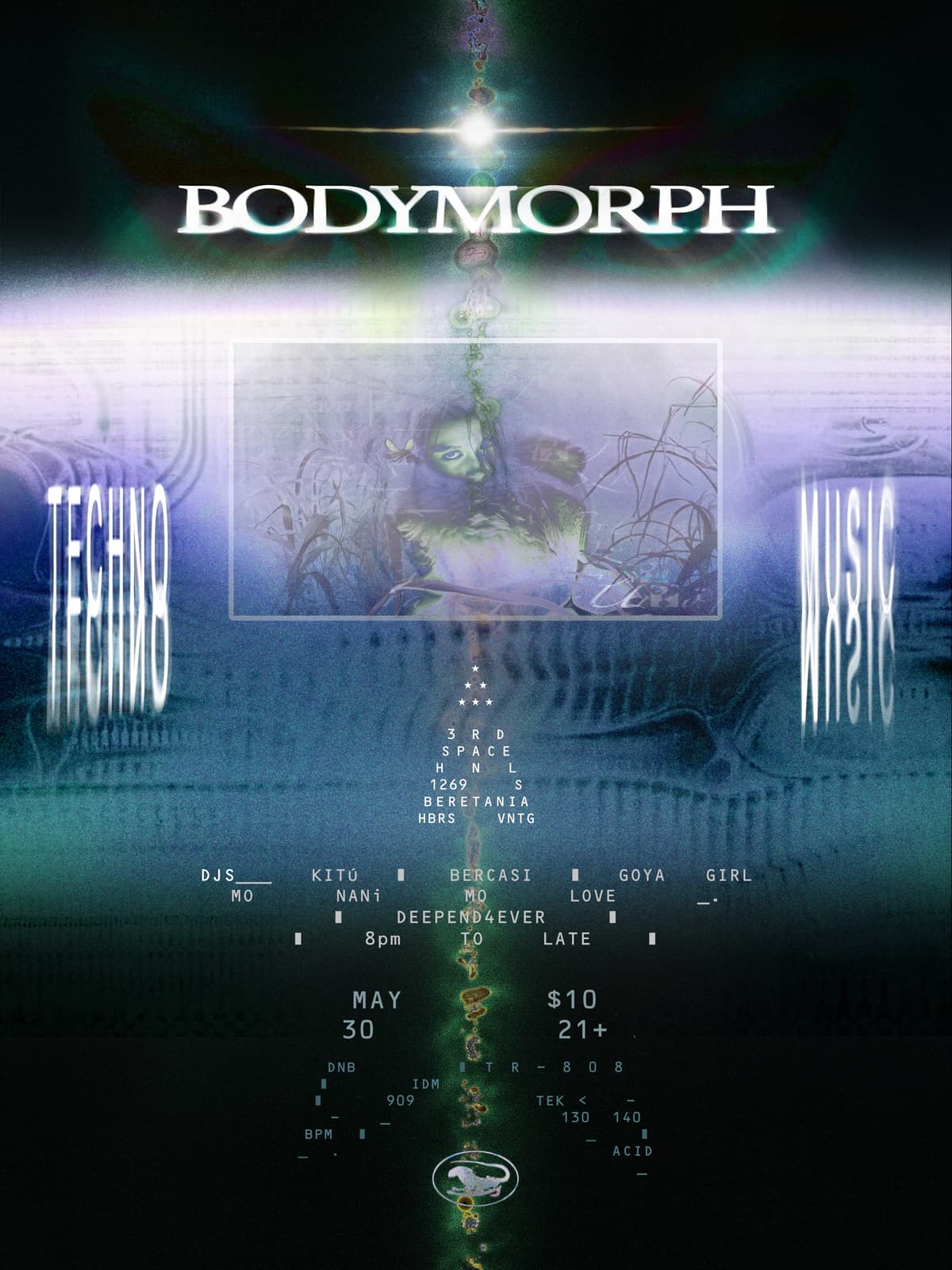 Flyer for 3rdspacehonolulu