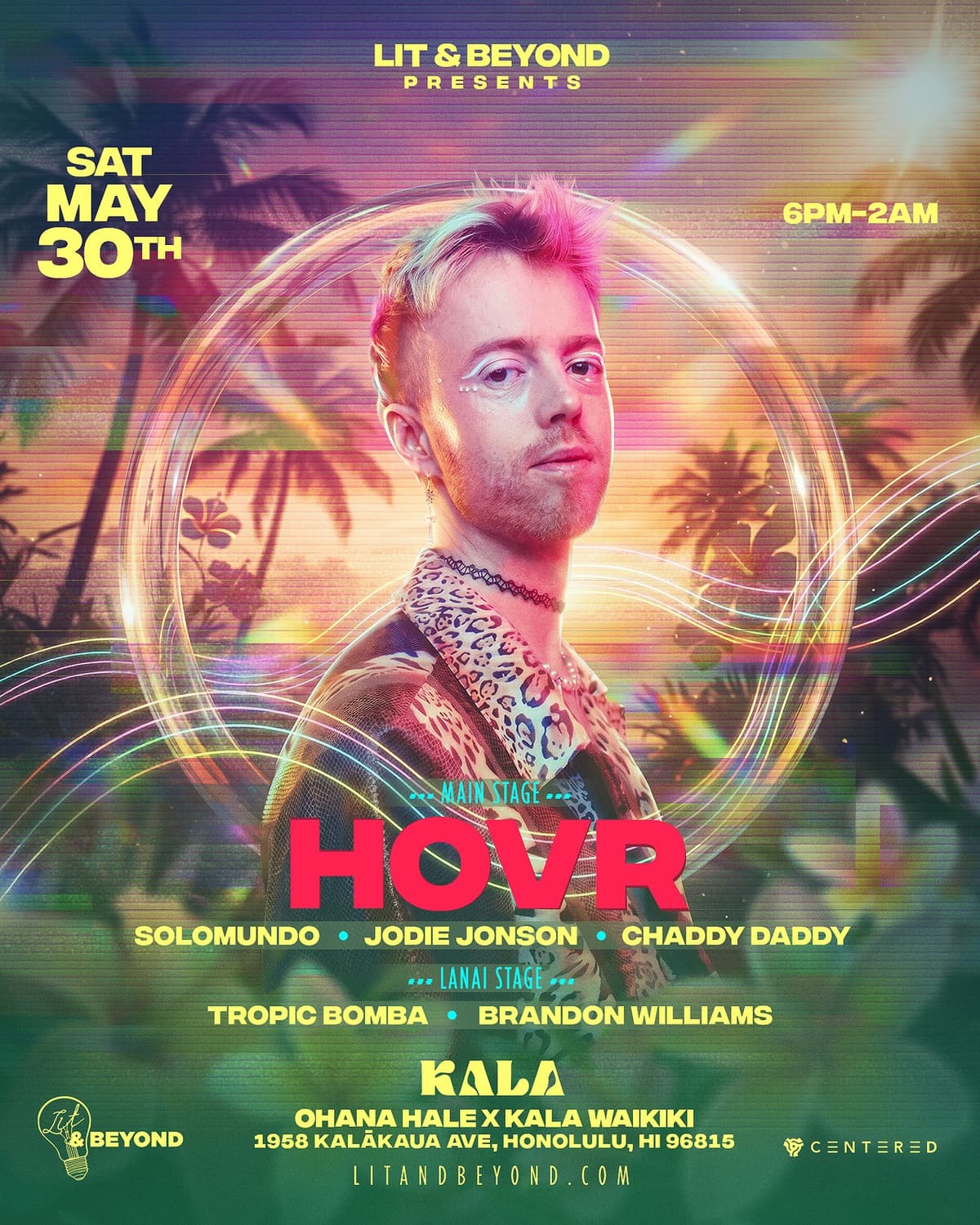 Flyer for Kala Waikiki