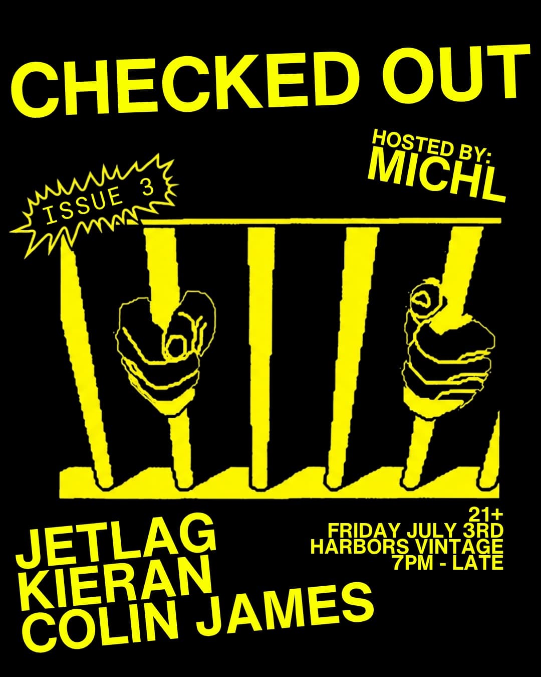 Flyer for Harbors Vintage