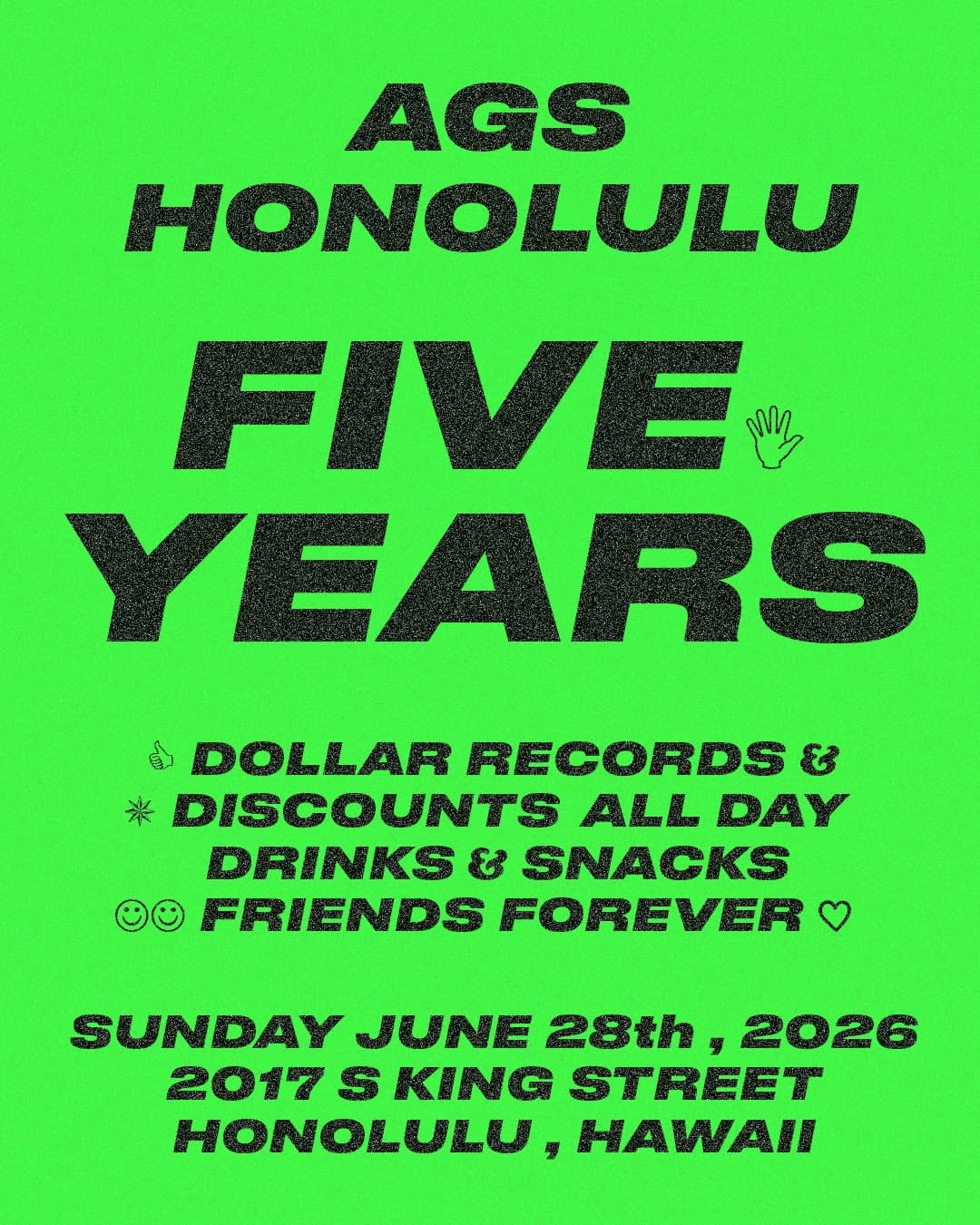 Flyer for AGS