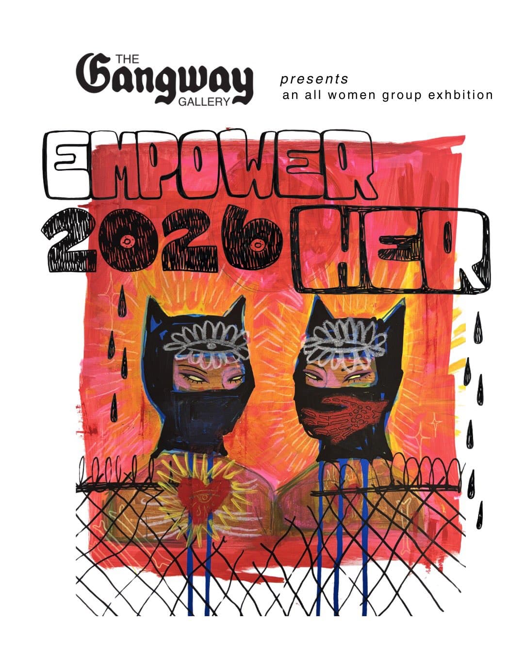 Flyer for Gangway Gallery
