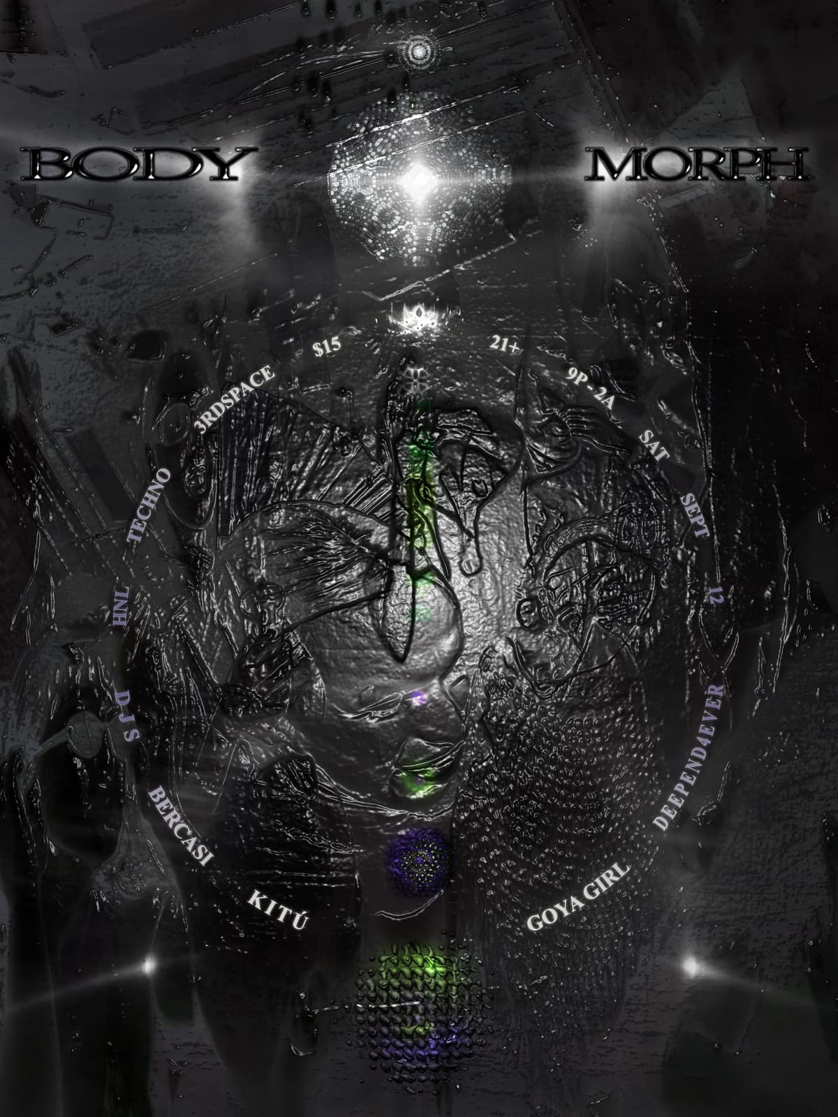 Flyer for 3rd Space Honolulu