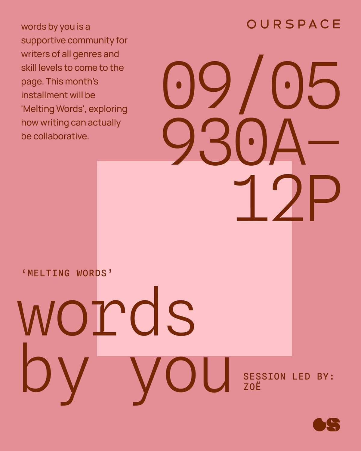 Flyer for OurSpace