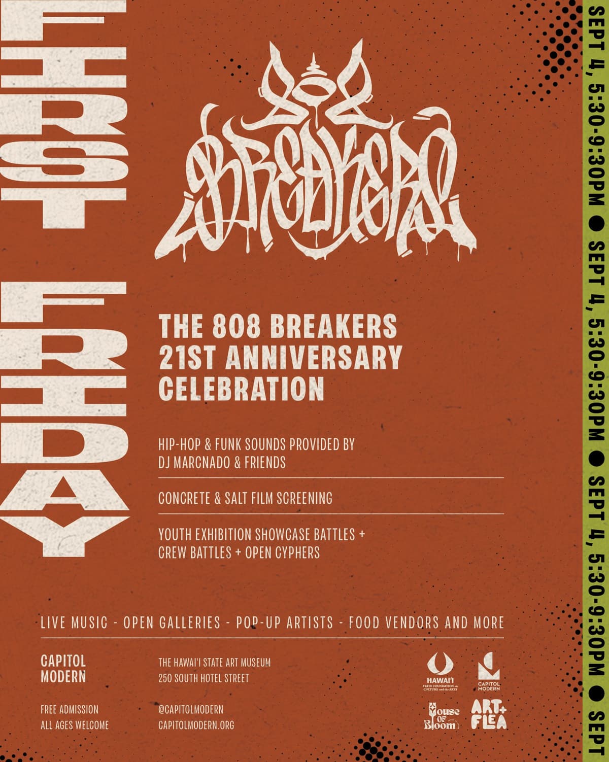 Flyer for Capitol Modern