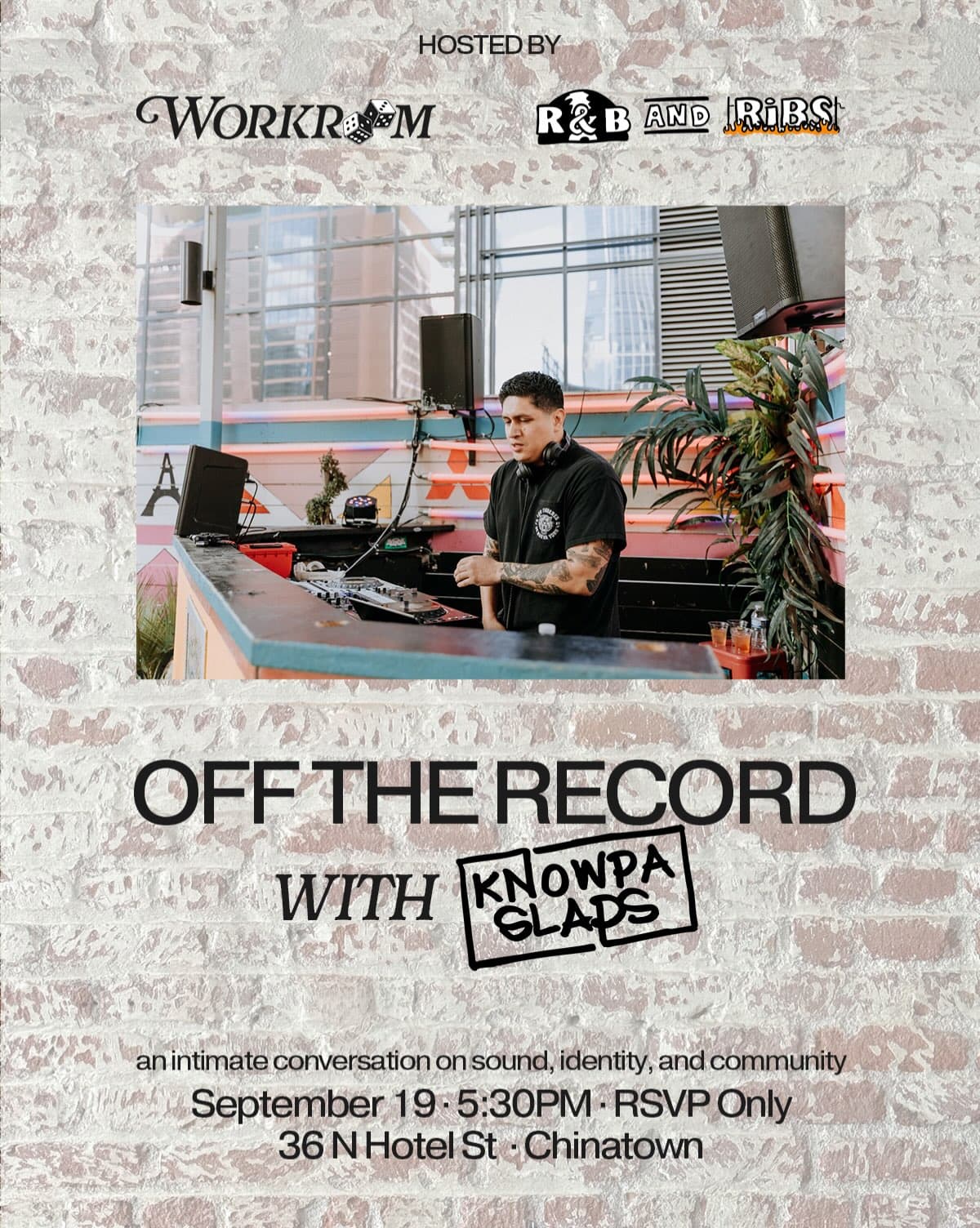 Flyer for Workroom