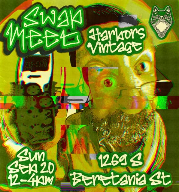 Flyer for Harbors Vintage