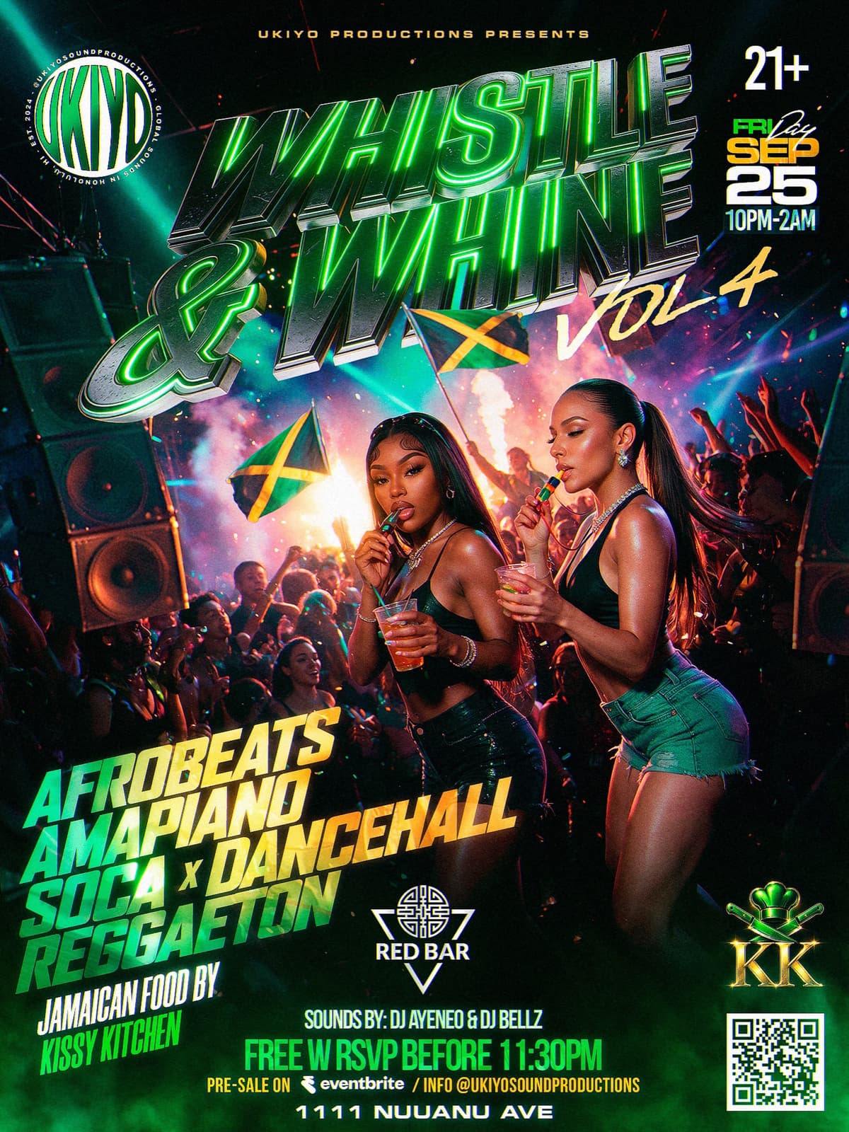 Flyer for Red Bar