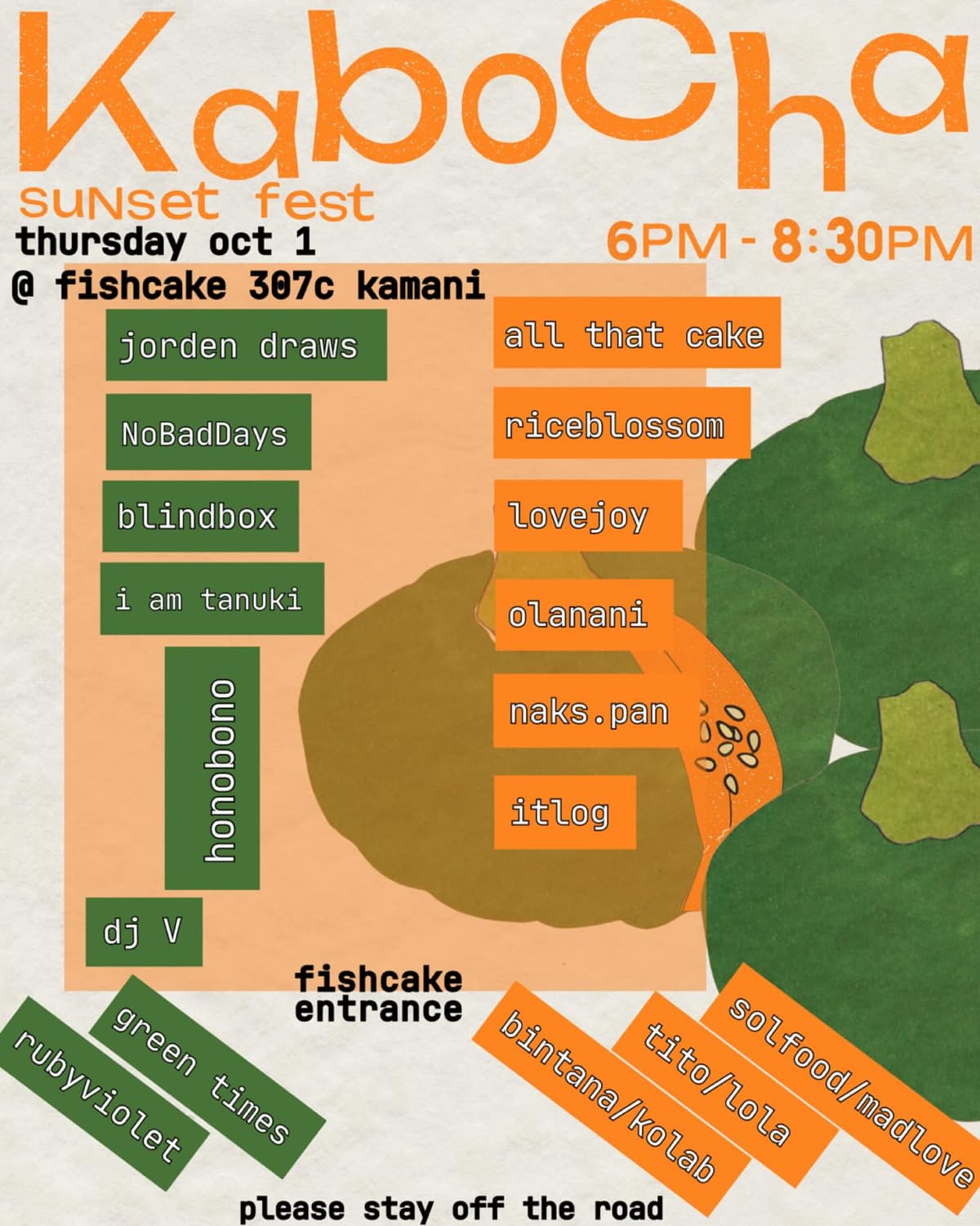 Flyer for fishcake