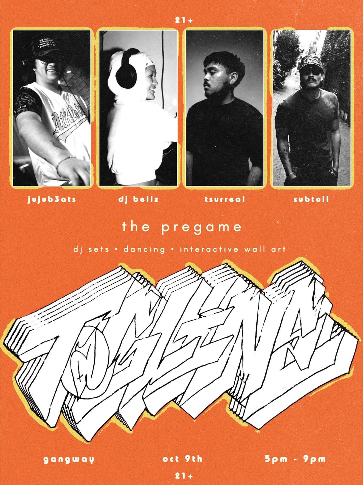 Flyer for Secret location