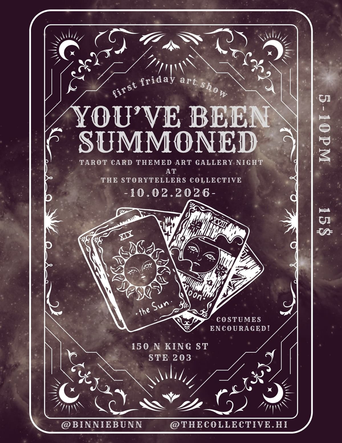 Flyer for The Storytellers Collective