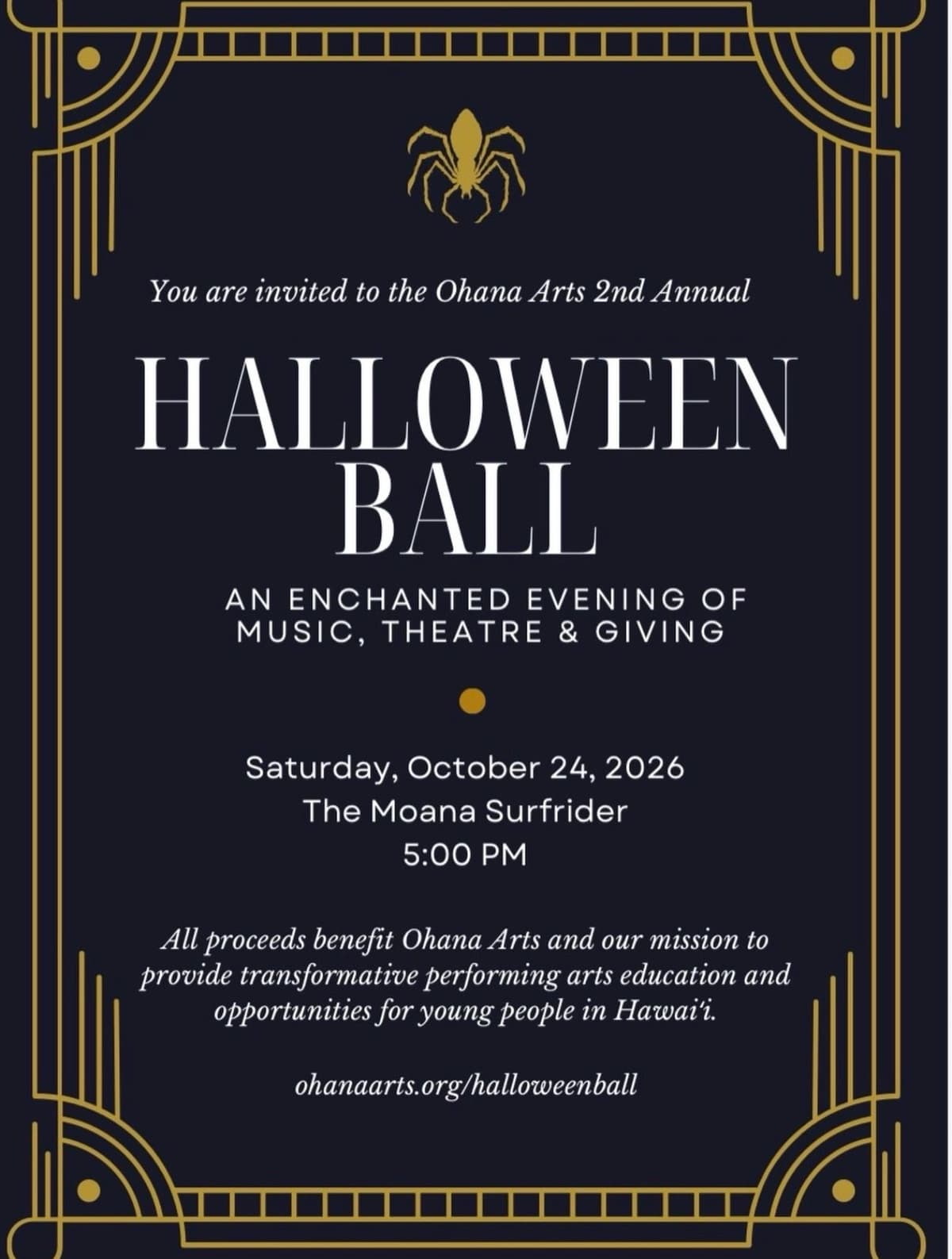 Flyer for The Moana Surfrider