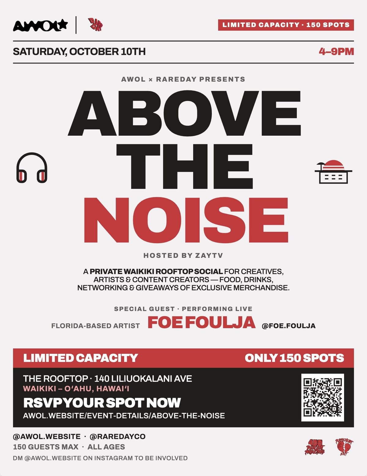 Flyer for Liliʻuokalani Avenue