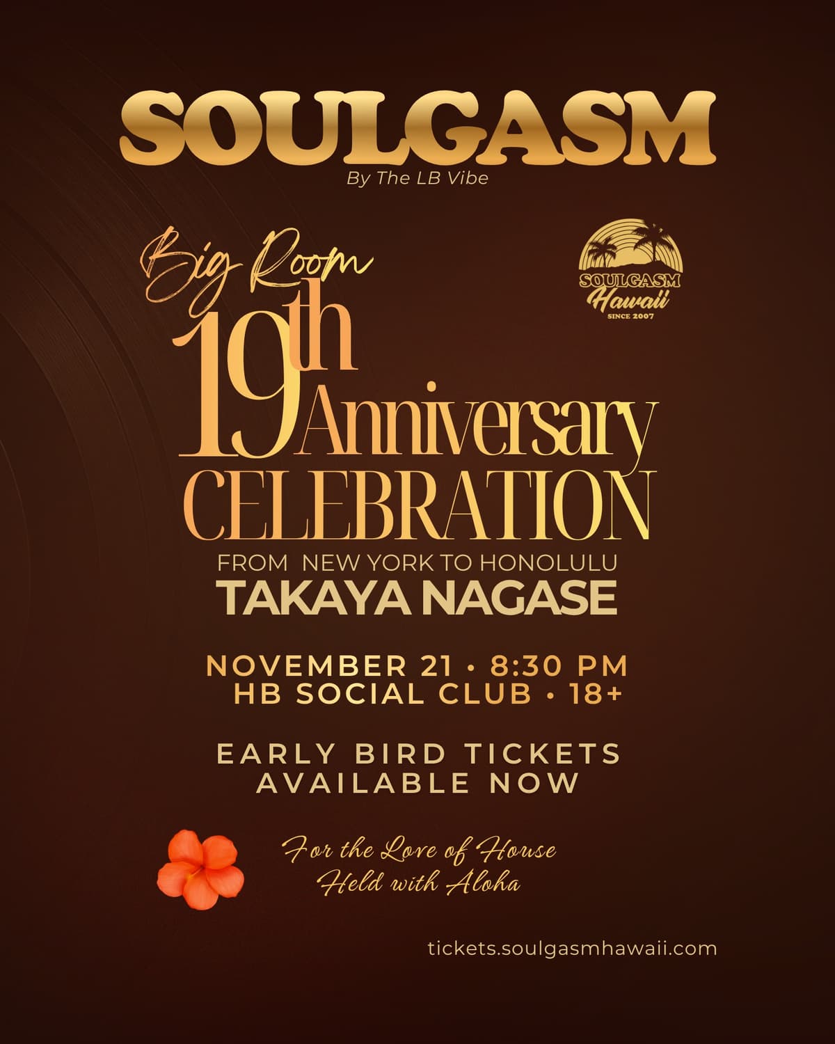 Flyer for Crossroads at HB Social Club
