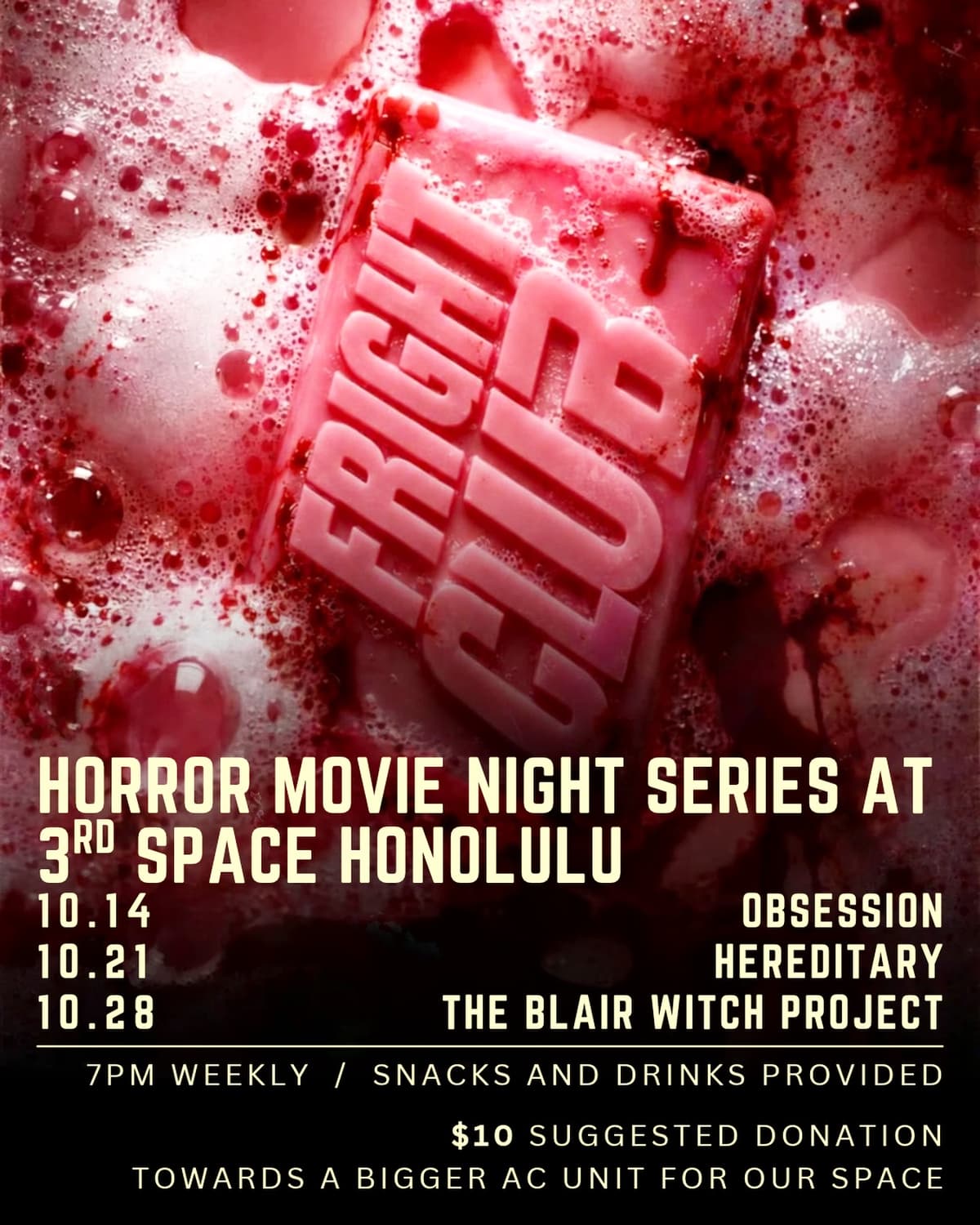 Flyer for 3rd Space Honolulu