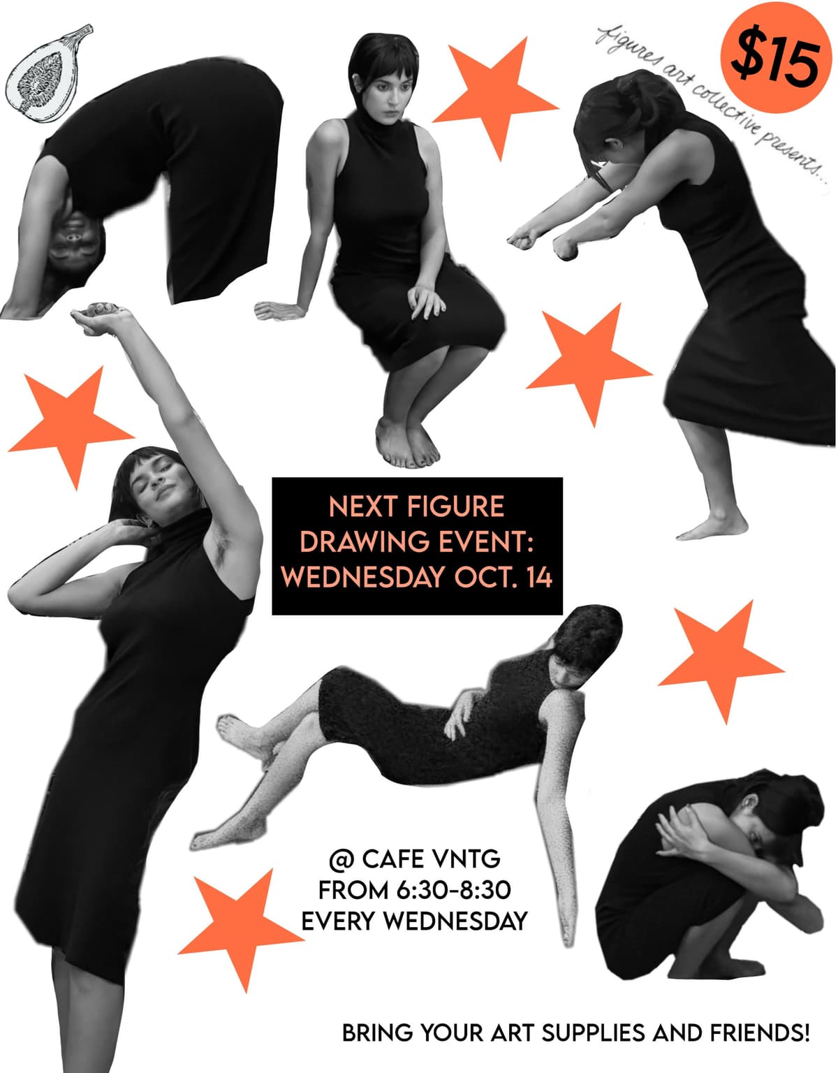 Flyer for Cafe VNTG