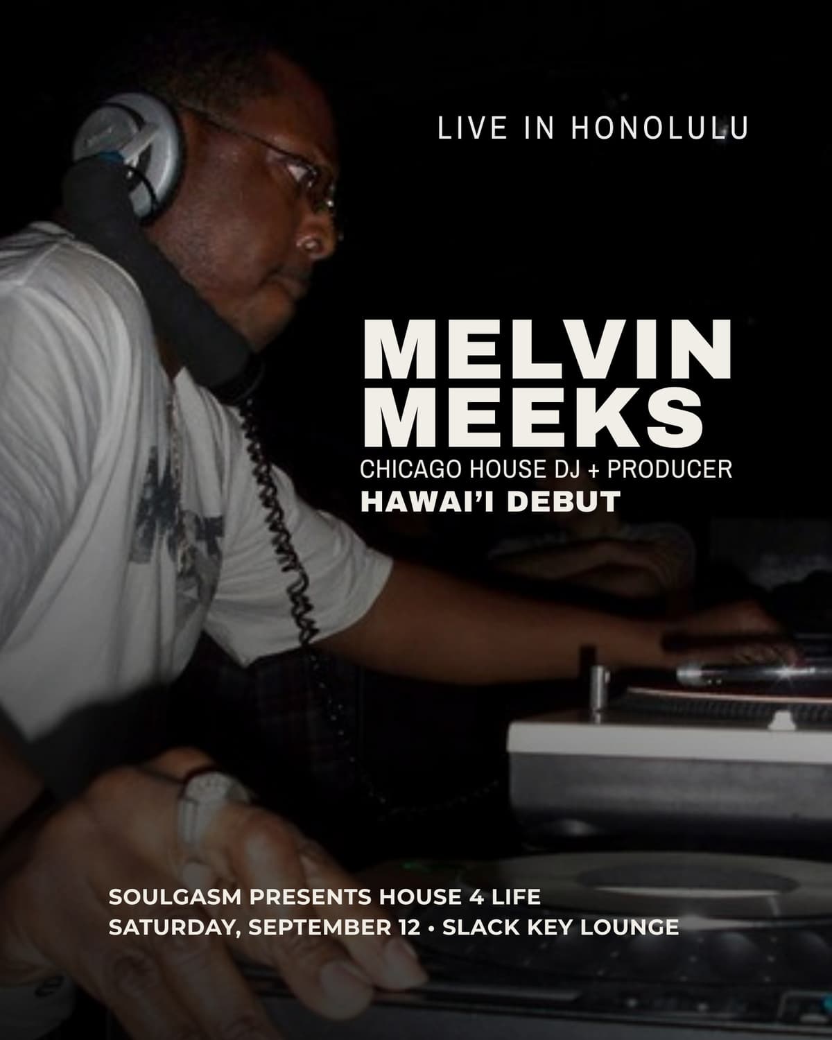 Flyer for Slack Key Lounge at Hawaiian Brian's Social Club