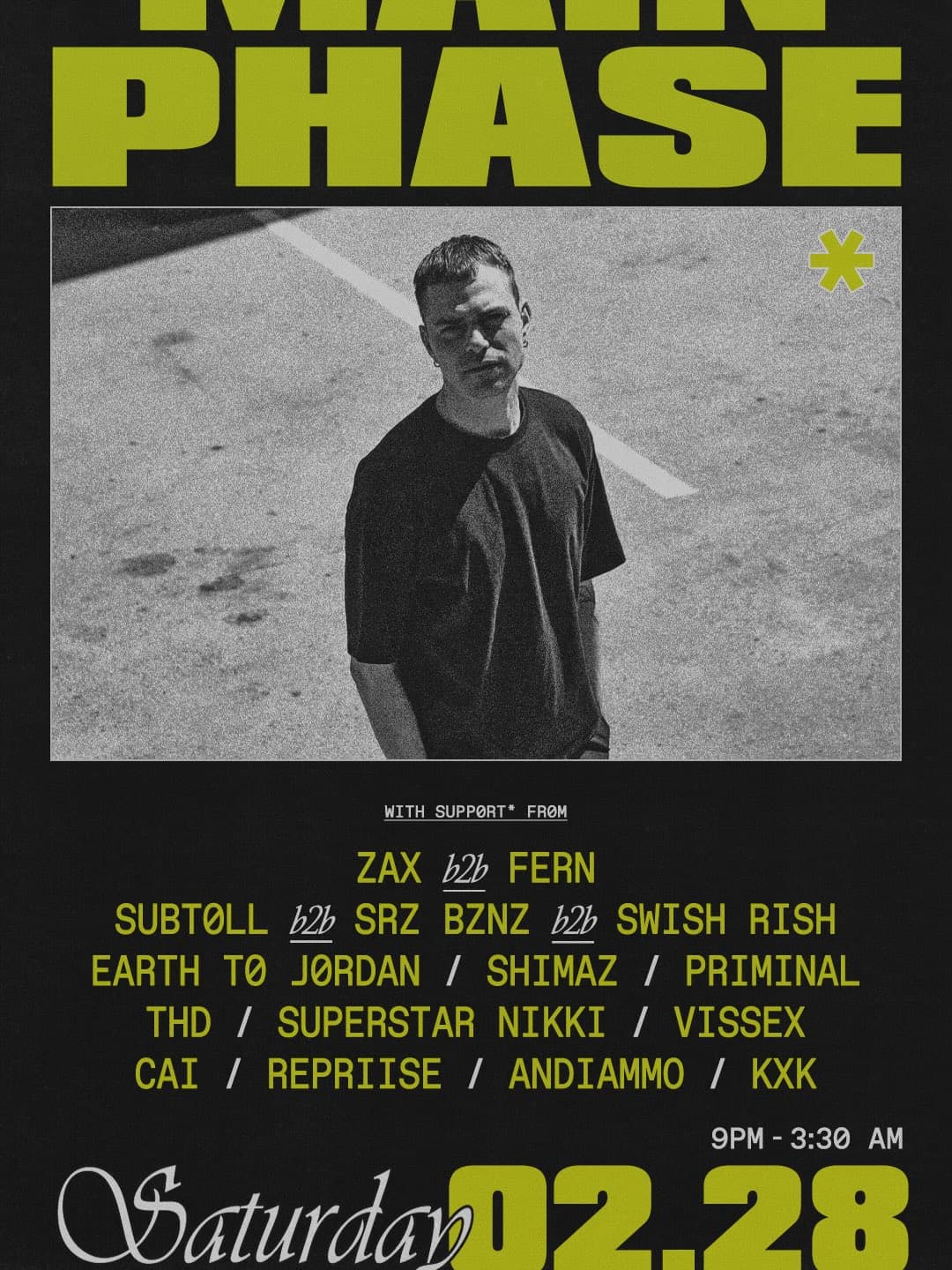 Flyer for The Artistry